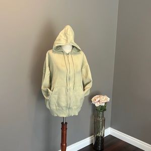 Safe green Cotton Emporium hoodie